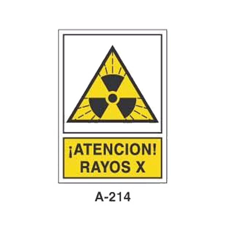 Placa de Aviso de Peligro Tipo 1 (Lámina - Clase A)//Warning & Danger Signboard Type 1 (Plastic Sheet - Class A)