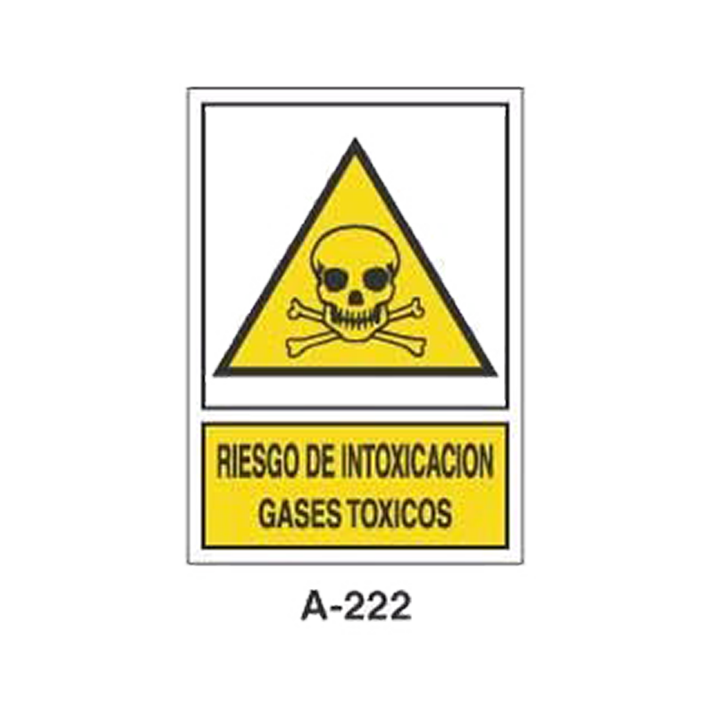 Placa de Aviso de Peligro Tipo 1 (Lámina - Clase A)//Warning & Danger Signboard Type 1 (Plastic Sheet - Class A)