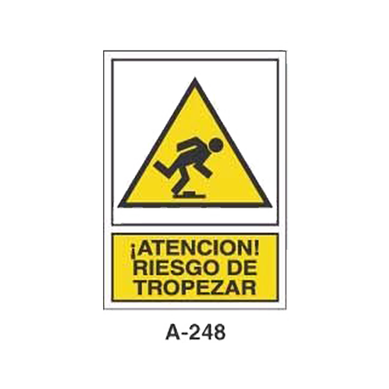 Placa de Aviso de Peligro Tipo 2 (Lámina - Clase A)//Warning & Danger Signboard Type 2 (Plastic Sheet - Class A)
