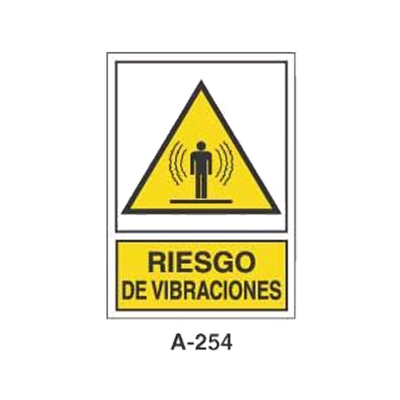 Placa de Aviso de Peligro Tipo 2 (Placa - Clase B)//Warning & Danger Signboard Type 2 (Plastic Sheet - Class B)