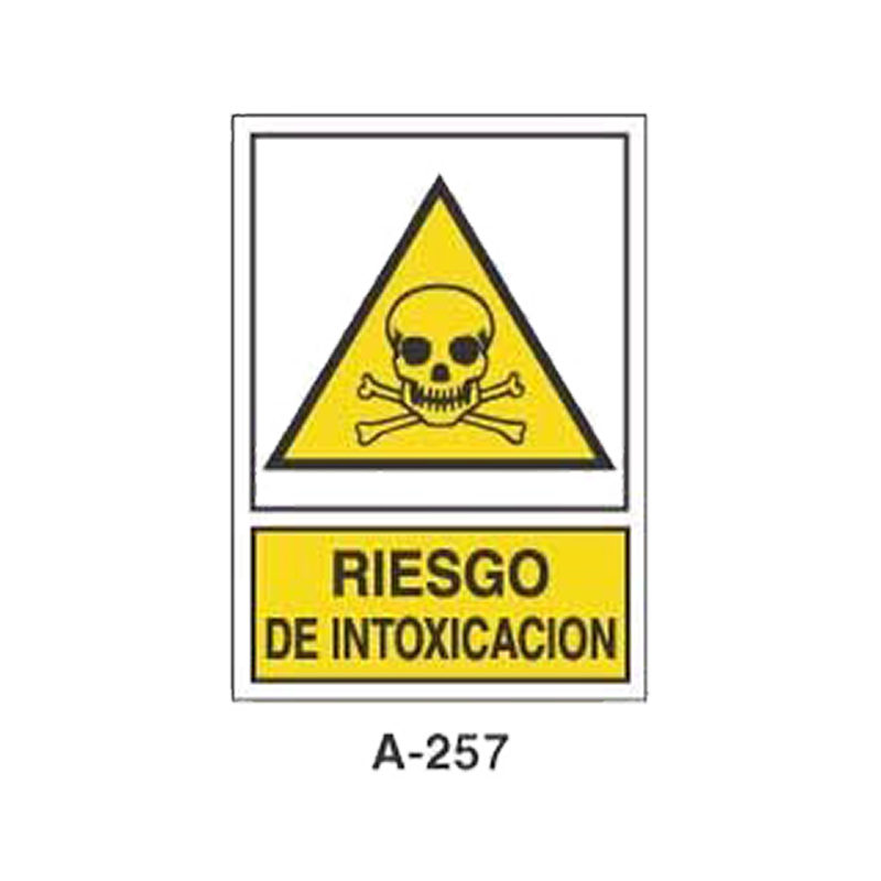 Placa de Aviso de Peligro Tipo 2 (Lámina - Clase A)//Warning & Danger Signboard Type 2 (Plastic Sheet - Class A)