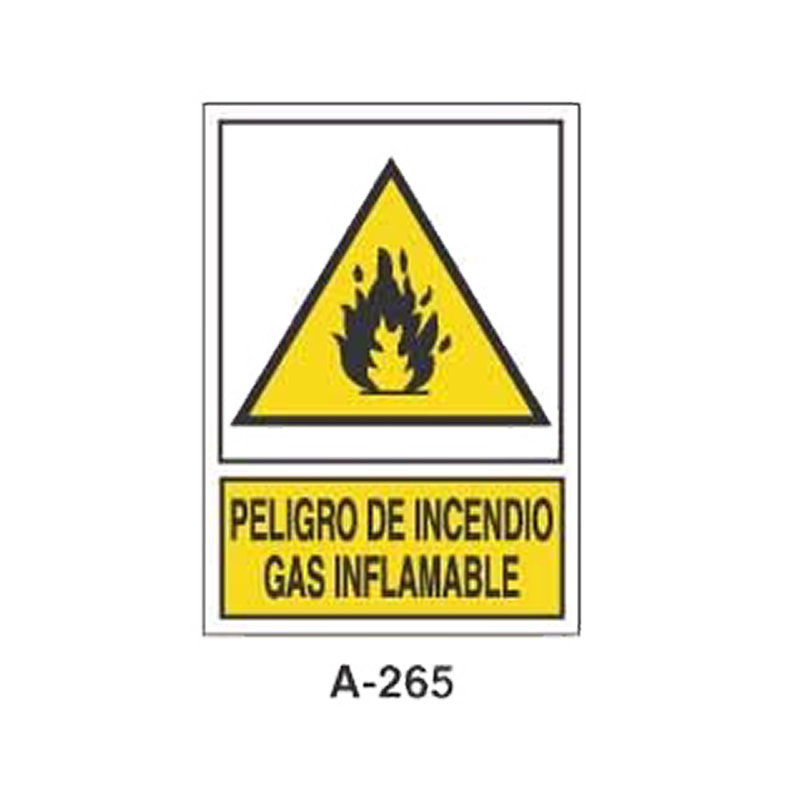 Placa de Aviso de Peligro Tipo 2 (Placa - Clase B)//Warning & Danger Signboard Type 2 (Plastic Sheet - Class B)