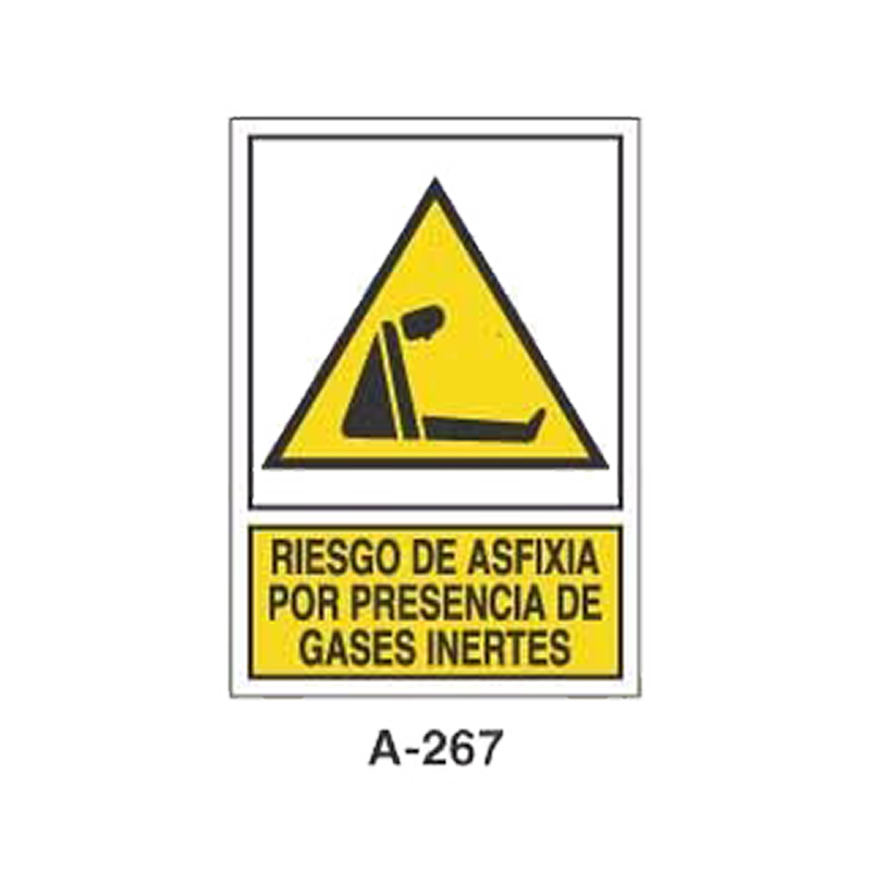 Placa de Aviso de Peligro Tipo 2 (Placa - Clase B)//Warning & Danger Signboard Type 2 (Plastic Sheet - Class B)
