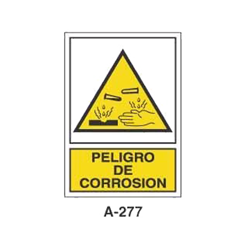 Placa de Aviso de Peligro Tipo 3 (Placa - Clase B)//Warning & Danger Signboard Type 3 (Plastic Sheet - Class B)