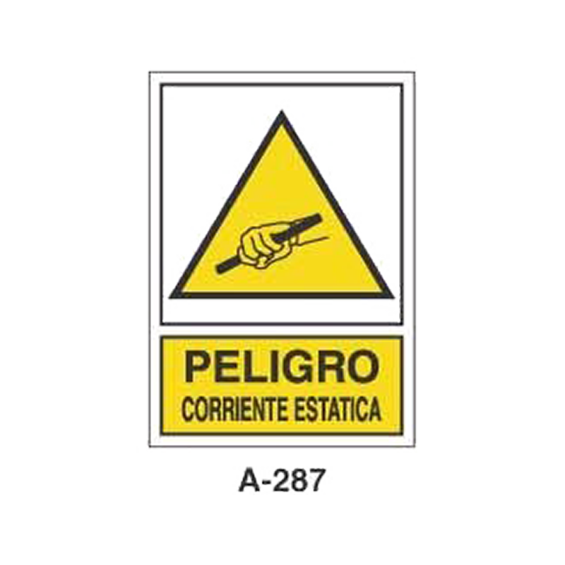 Placa de Aviso de Peligro Tipo 3 (Placa - Clase B)//Warning & Danger Signboard Type 3 (Plastic Sheet - Class B)