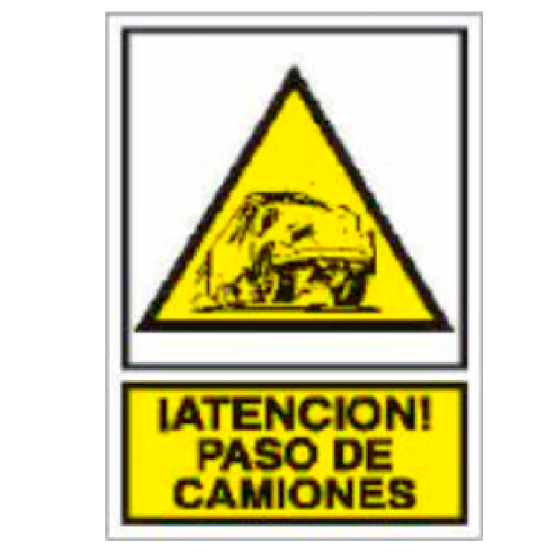 Placa de Aviso de Peligro Tipo 3 (Placa - Clase B)//Warning & Danger Signboard Type 3 (Plastic Sheet - Class B)