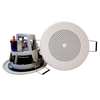 "Altavoz de Techo DNH™ BK-560CRT para Empotrar (5"", 6W, 100V) para Salas Blancas"//"DNH™ BK-560CRT In-Ceiling Loudspeaker (5"", 6W, 100V) for Clean Rooms"