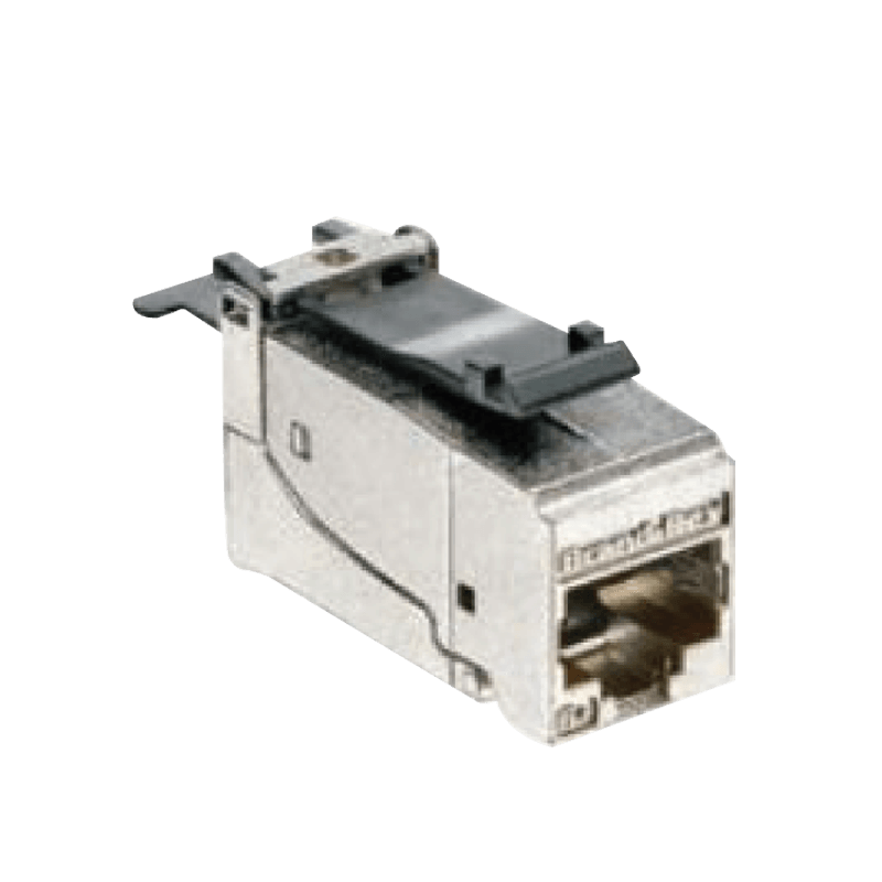 Conector Snap-In Cat6A Apantallado 10G//Cat6A Snap-In 10G Shielded Connector