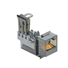 Conector Snap-In Cat6A No Apantallado//Cat6A Unshielded Snap-In Connector