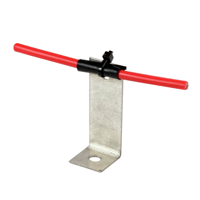 Pack de 100 Soportes en Forma de L (Acero Inox) - 50 mm//LHD Cable Accessory - Bracket "L", 50mm (2") (St Steel) w/ Sleeve - Qty 100