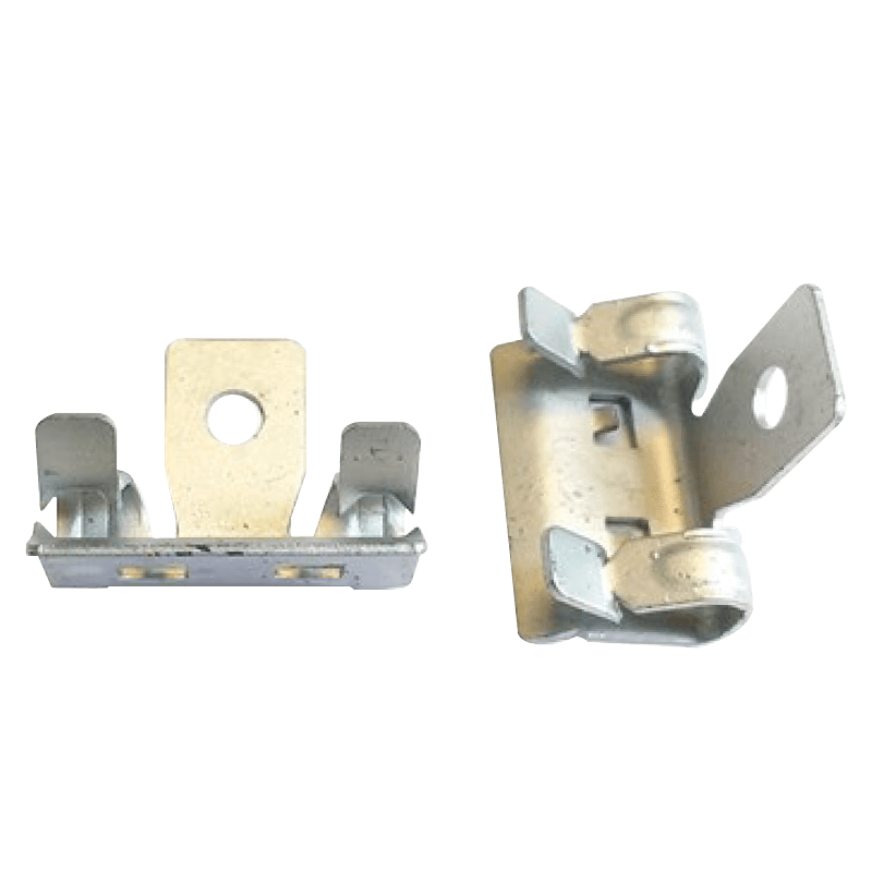 Pack de 25 Clips Metálicos de Sujeción (3-8 mm)//LHD Cable Accessory - Bracket "U", 60mm (2.4") (Zintec) w/ Sleeve - Qty 25