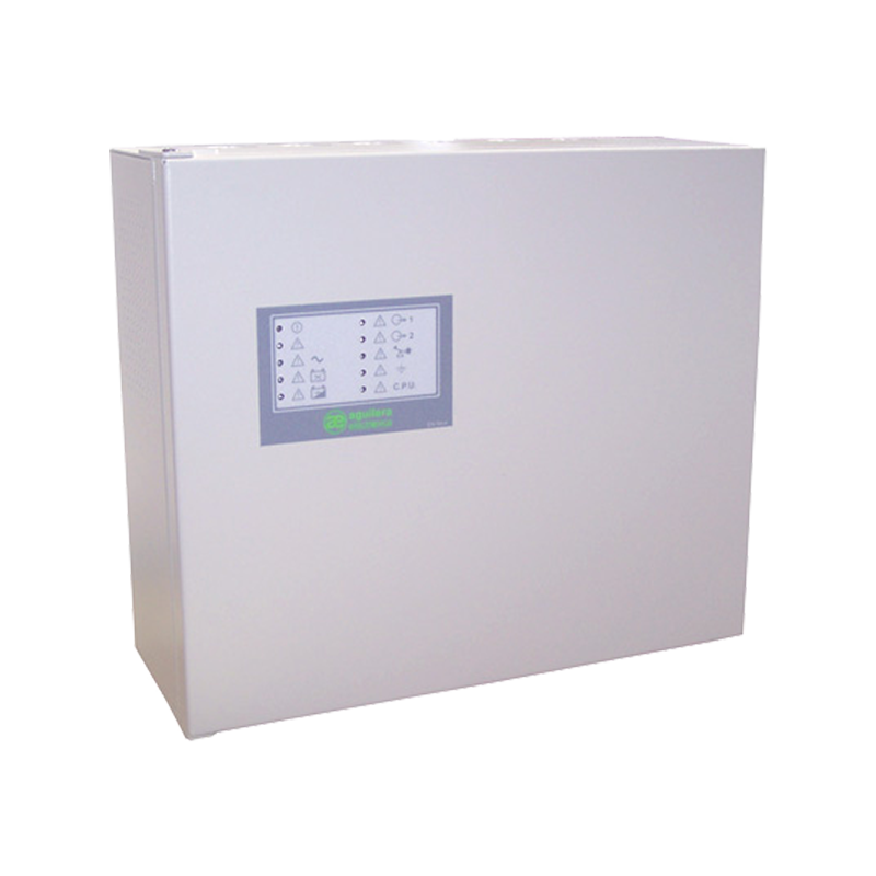 Fte. Alim. Conmutada AGUILERA™ (2Amp a 24VDC) con Tarj. Integración//AGUILERA™ Switching Power Supply (24VDC @ 2Amp) with Integration Card