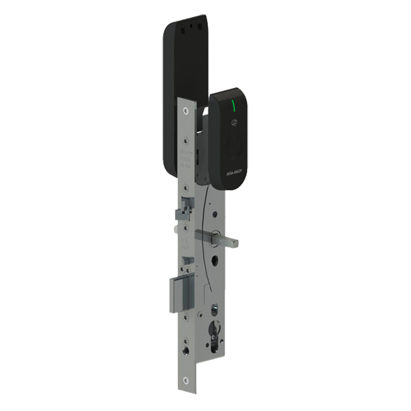 Cerradura ON-LINE ASSA ABLOY® APERIO™ L100 Perfil Estrecho (Euro)//ON-LINE ASSA ABLOY® APERIO™ L100 Narrow Profile Escutcheon