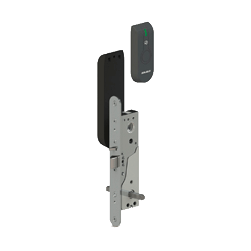 Cerradura ON-LINE ASSA ABLOY® APERIO™ L100 Perfil Estrecho (Scan)//ASSA ABLOY® APERIO™ L100 ON-LINE Narrow Profile Escutcheon (Scan)