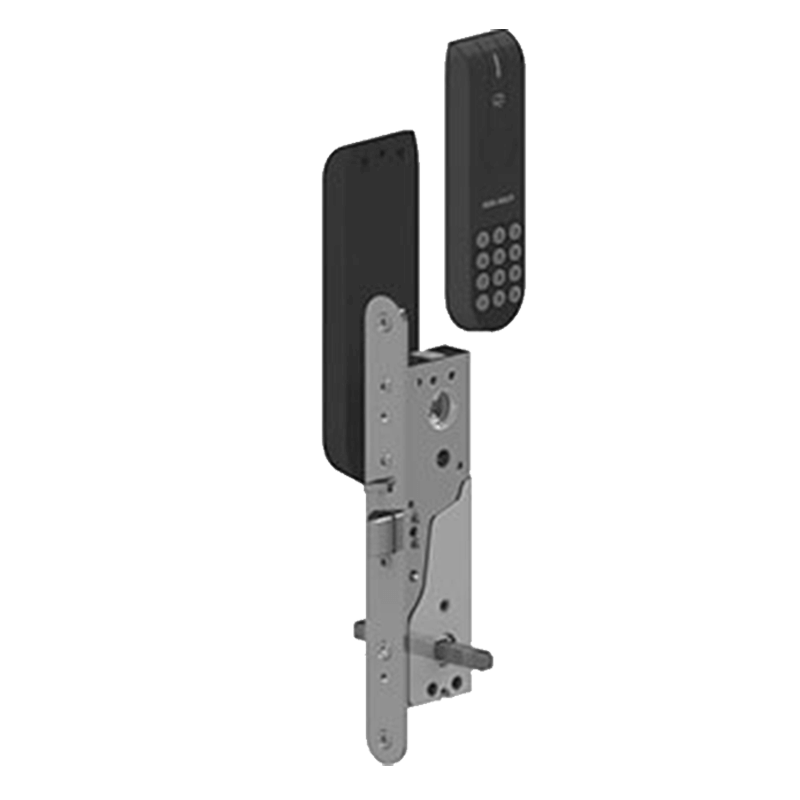 Cerradura ON-LINE ASSA ABLOY® APERIO™ L100 Perfil Estrecho (Scan) con Teclado//ASSA ABLOY® APERIO™ L100 ON-LINE Narrow Profile Escutcheon with Keyboard (Scan)