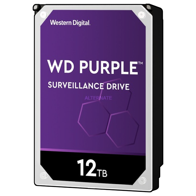 HDD Western Digital™ 12 Tbytes PURPLE//HDD Western Digital™ 12 Tbytes PURPLE