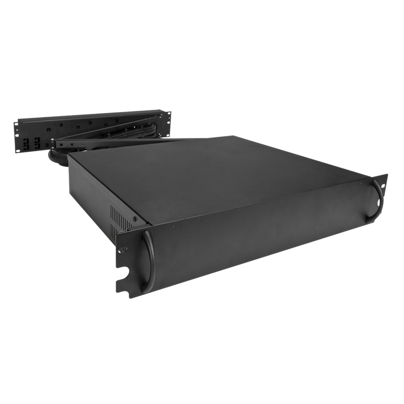 Arcón de Seguridad para Enracar de 2U para Racks de 19"//2U Security Enclosure for 19" Rack Cabinets