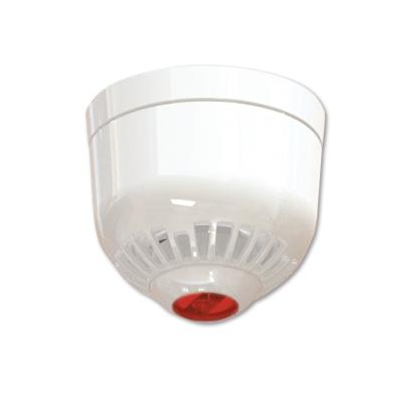 Sirena de Incendio KILSEN® Multi-Tono Blanca de Techo//KILSEN® White Multi-Tone Fire Alarm for ceiling
