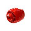 Sirena Multi-Tiono UTC™ Aritech™ Roja con Flash (Pared)  de Base Alta para Tubo Visto - Exterior//UTC™ Aritech™ 2000 Series Wall Mount Sounder/VAD, Multi-Tone, Deep Base, RED Flash