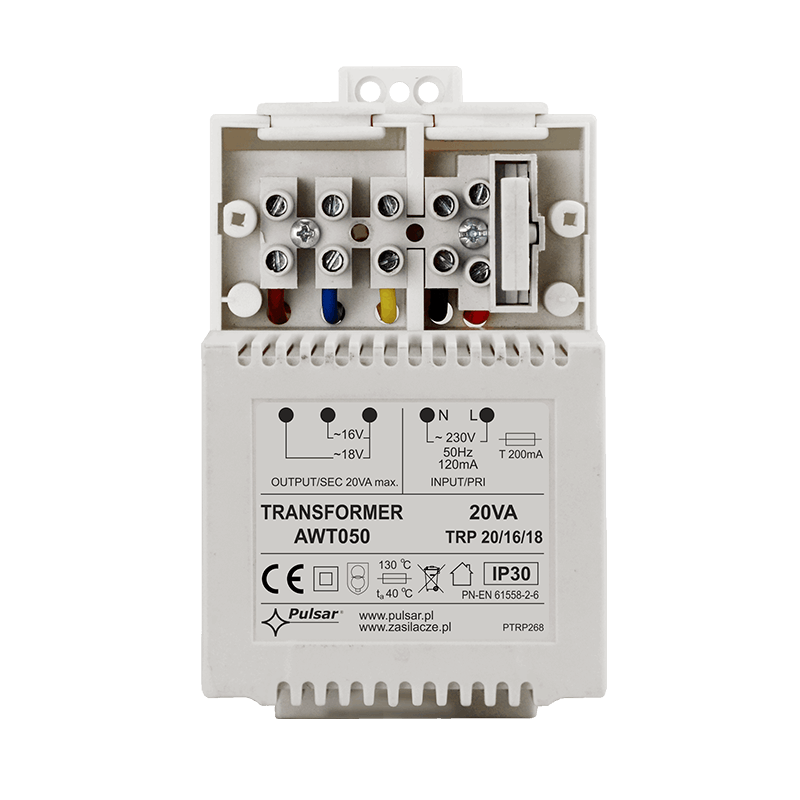 Transformador PULSAR® TRP 20VA/16V/18V//PULSAR® TRP 20VA/16V/18V Transformer