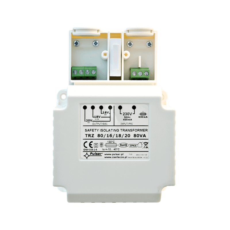 Transformador PULSAR® TRZ 80VA 16V/18V/20V//PULSAR® TRZ 80VA 16V/18V/20V Transformer