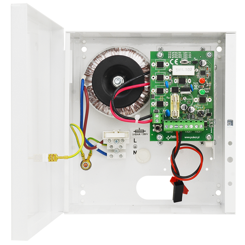 Fuente de Alimentación Lineal PULSAR® AWZ 13,8V/1Amp/1,2Ah/L//PULSAR® AWZ 13,8V/1Amp/1,2Ah/L Buffer Linear PSU