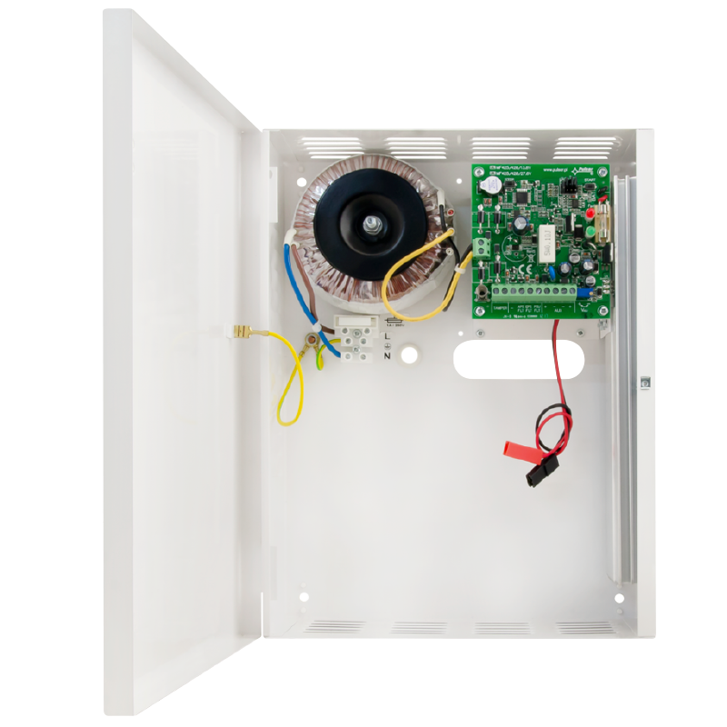 Fuente de Alimentación Lineal PULSAR® AWZ 27,6V/2Amp/2x7Ah/LM con Respaldo de Batería - G2//PULSAR® AWZ 27,6V/2Amp/2x7Ah/LM Linear Buffer PSU - G2