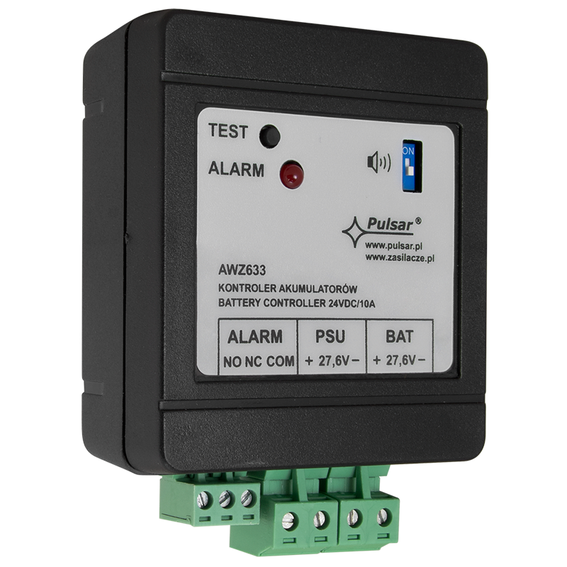 Controlador de Batería PULSAR® 24VDC/10Amp//PULSAR® 24VDC/10Amp Battery Controller