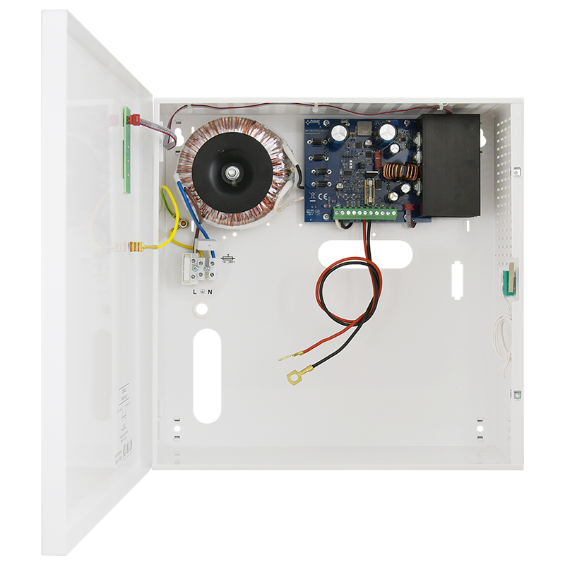 Fuente de Alimentación Lineal PULSAR® AWZ 13.8V/5Amp/17Ah con Respaldo de Batería - G2//PULSAR® AWZ 13.8V / 5Amp / 17Ah Linear Power Supply with Battery Backup - G2