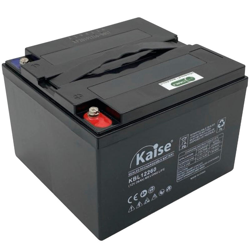 Batería KAISE™ KBL12260 de 12VDC 26Ah//KAISE™ KBL12260 12VDC 26Ah Battery