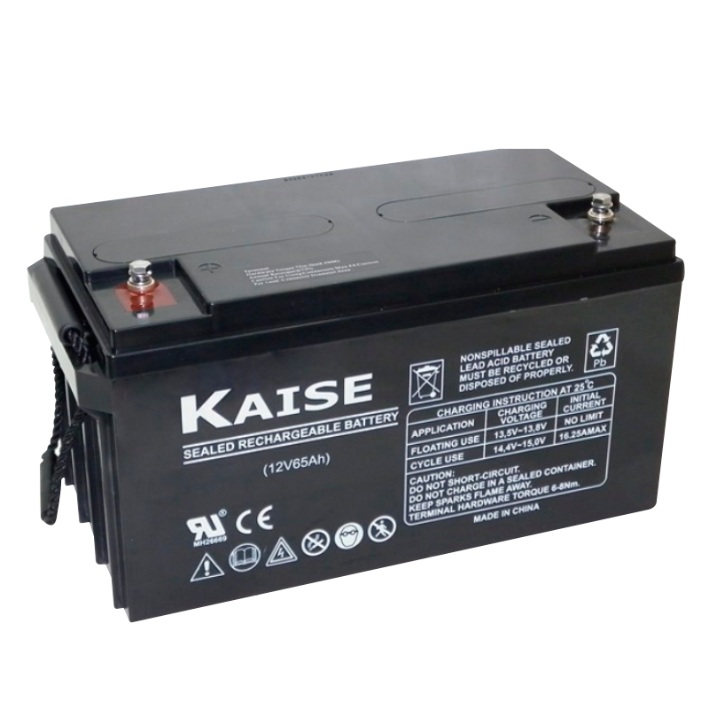 Batería KAISE™ KBL12650 de 12VDC 65Ah//KAISE™ KBL12650 12VDC 65Ah Battery