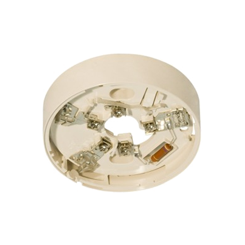 Base NOTIFIER® Estándar con Resistencia para Entrada de Tubo de 18-20mm//NOTIFIER® Standard Base with Resistor for 18-20mm Pipe Input