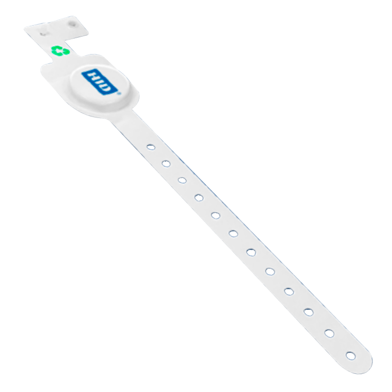 Beacon HID® Bluvision™ BEEK Pulsera de Paciente//HID® Bluvision™ BEEK Patient Wristband