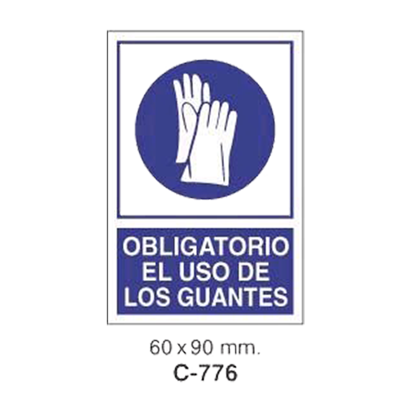 Cartel Adhesivo de Seguridad para Indicaciones de Obra y de Evacuación//Adhesive Safety Signboard for Work and Evacuation Instructions