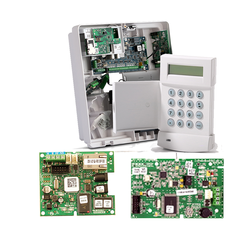 Kit HONEYWELL™ GALAXY™ Flex Central V3 50 + Teclado + Módulo IP/GPRS - G3//HONEYWELL™ GALAXY™ Flex Central V3 50 Kit+ Keyboard + IP / GPRS Module - G3