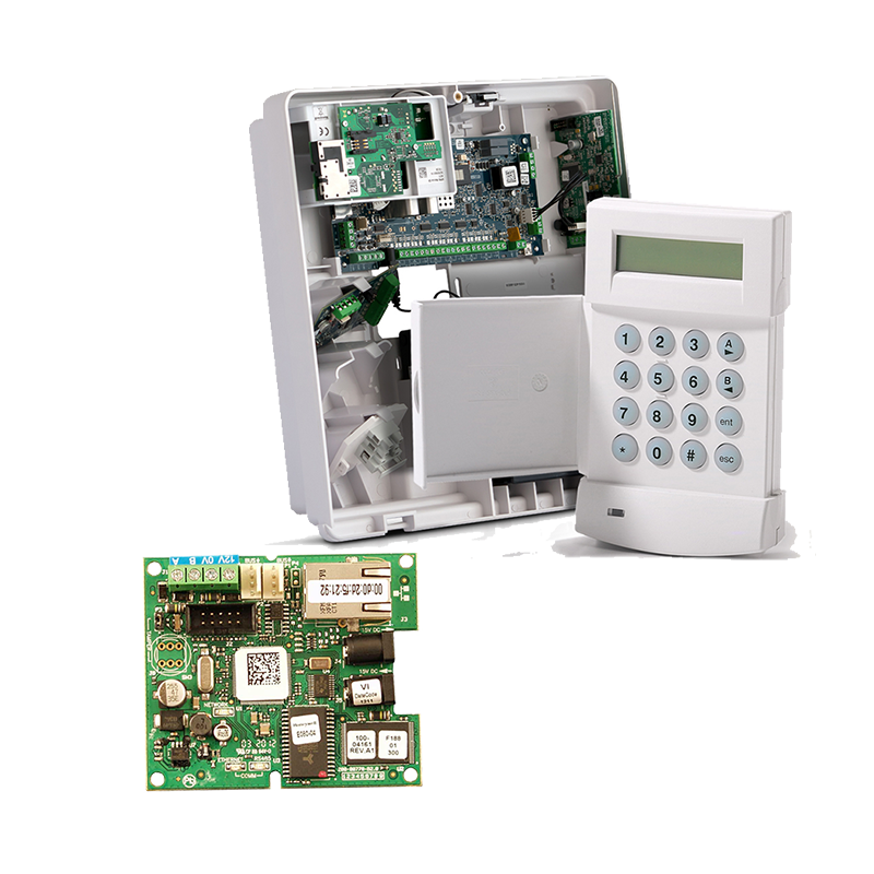 Kit HONEYWELL™ GALAXY™ Flex Central V3 50 + Teclado + Módulo IP - G3//HONEYWELL™ GALAXY™ Flex Central V3 50 Kit+ Keyboard + IP Module - G3