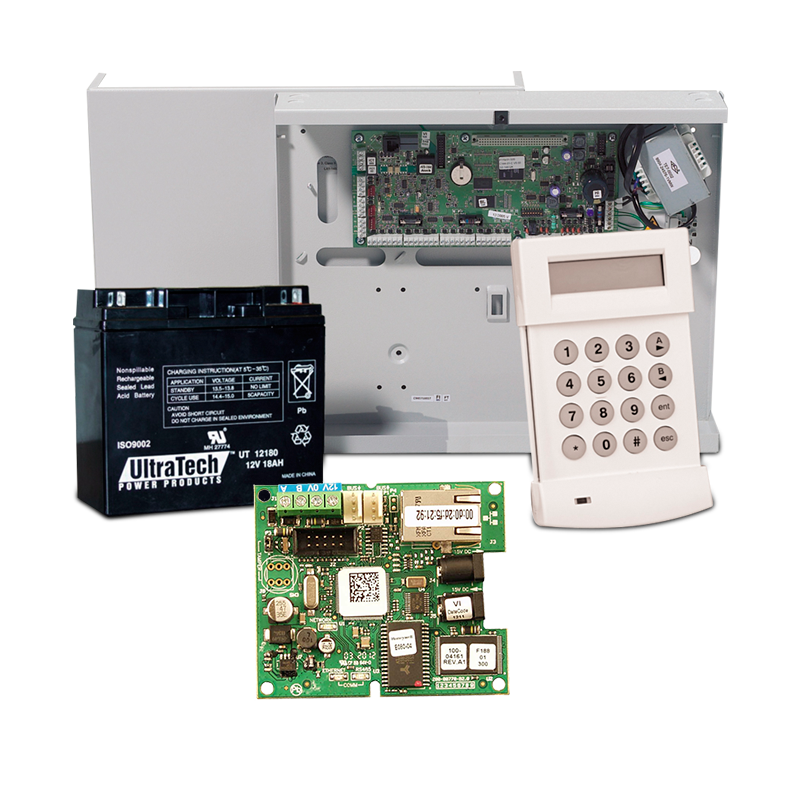 Kit HONEYWELL™ GALAXY™ Central + Teclado + Módulo IP - G3//HONEYWELL™ GALAXY™ Central Kit + Keyboard + IP Module - G3