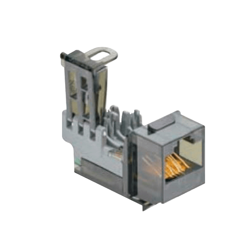 Conector Snap-In Cat6Plus No Apantallado//Cat6Plus Unshielded Snap-In Connector