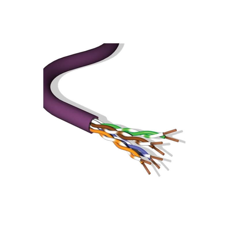 Cable UTP BRAND-REX® Cat6 Violeta//UTP BRAND-REX® Cat6 Violet Cable