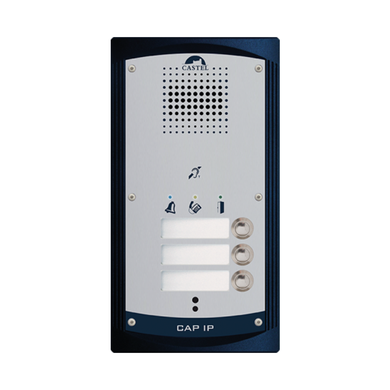 Interfono IP/SIP CASTEL™ CAP CAP IP-3B-P//IP/SIP CASTEL™ CAP CAP IP-3B-P Intercom