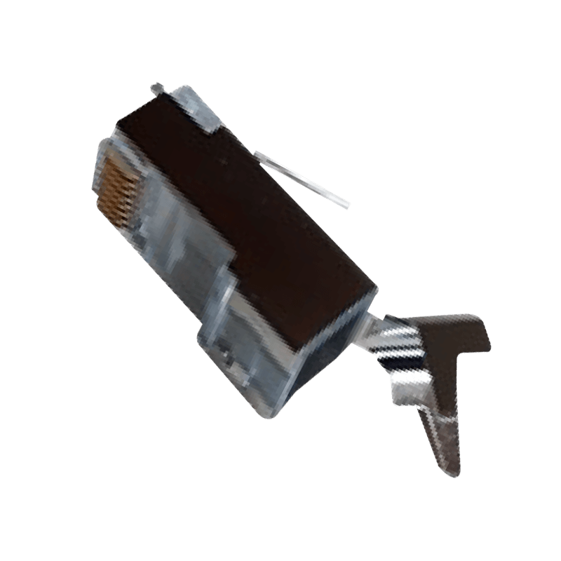 Conector RJ45 Macho FTP Cat6A con Guía//Cat6A FTP Male RJ45 Connector with Guide