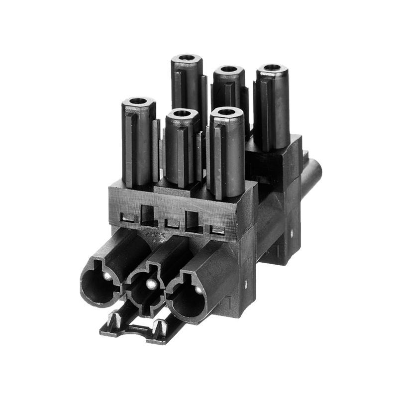 Clema de 3 Polos 1E/3S//1In/3Out 3-Pole Bypass Block