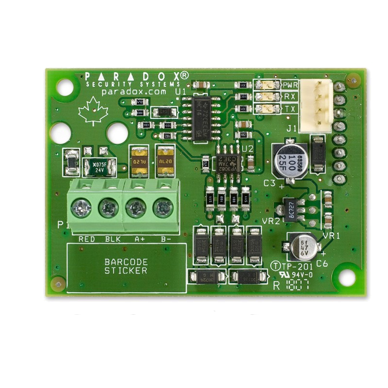 Convertidor PARADOX™ RS232/RS485//PARADOX™ RS232/RS485 Converter