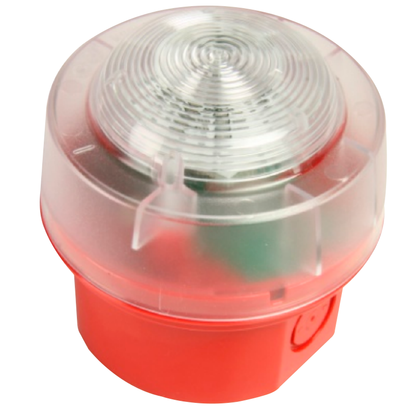 Flash KAC® EN54/23 con Base Alta IP65//KAC® EN54/23 Flash with IP65 High Base