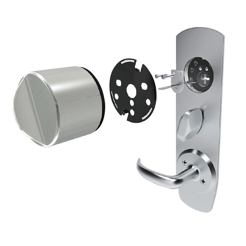 Cerradura Motorizada Danalock™ V3 con BLE para Cerrojos de Pistón//Danalock™ V3 Motorized Lock with BLE (Deadbolt)