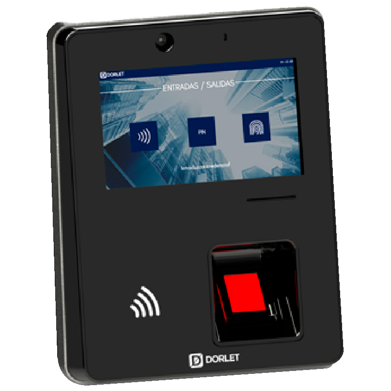 Terminal DORLET® EVOpass® 80AV con Audio/Video//DORLET® EVOpass® 80AV Terminal with Audio/Video