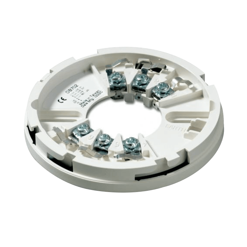 Base de Detectores UTC™ Aritech™ Serie 700//UTC™ Aritech™ 700 Series 6 Terminal Conventional 2-wire Base - 100 mm