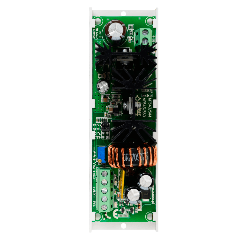 Redutor de Alimentación PULSAR® de Alto Rango DC/DC 5Amp (12VDC)//PULSAR® High Voltage DC/DC 5Amp (12VDC) Power Converter/Reducer