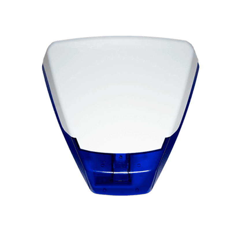 Sirena de Exterior PYRONIX™ con LED Azul Vía Radio - G2//PYRONIX™ Outdoor Wireless Sounder with Blue LED - G2