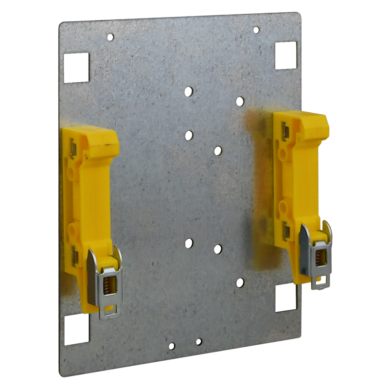 Soporte DIN PULSAR® para Fuentes de Alimentación y Transformadores//PULSAR® DIN Holder for Power Supplies and Transformers